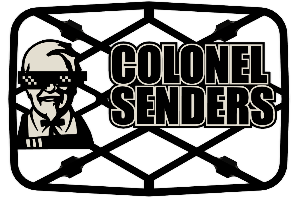 COLONEL SENDERS Clip In Grille For Modern Safari Snorkels